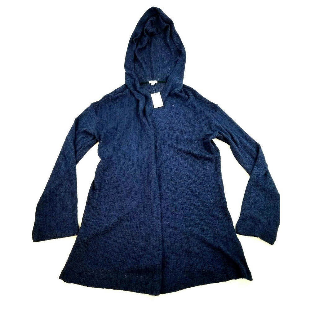 Splendid women hoodie sweater cardigan RC0120X navy S MSRP $198